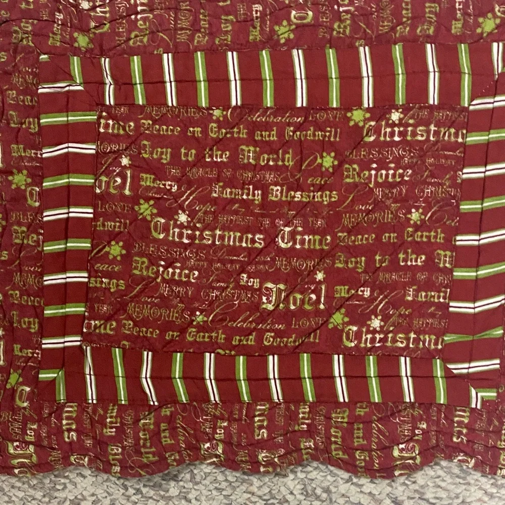 Festive Red Christmas Placemat